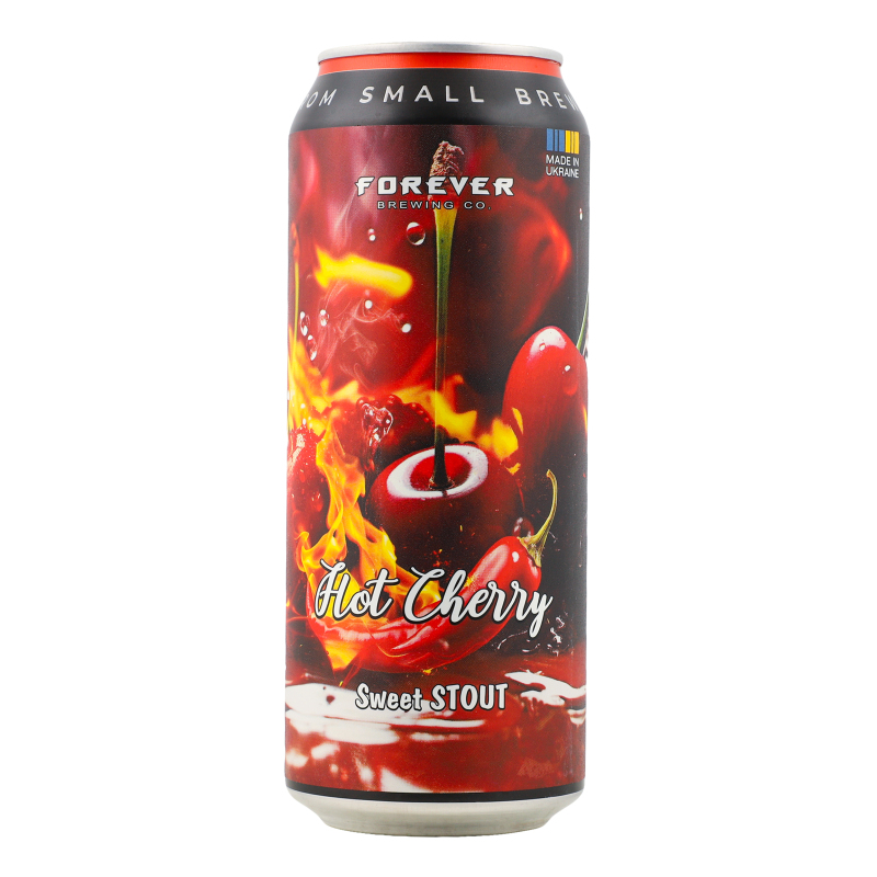 Пиво FOREVER 0,5л Hot Cherry 6% ж/б
