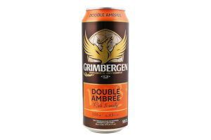 Пиво Grimbergen 0,5л DoubleAmbree 6,5%