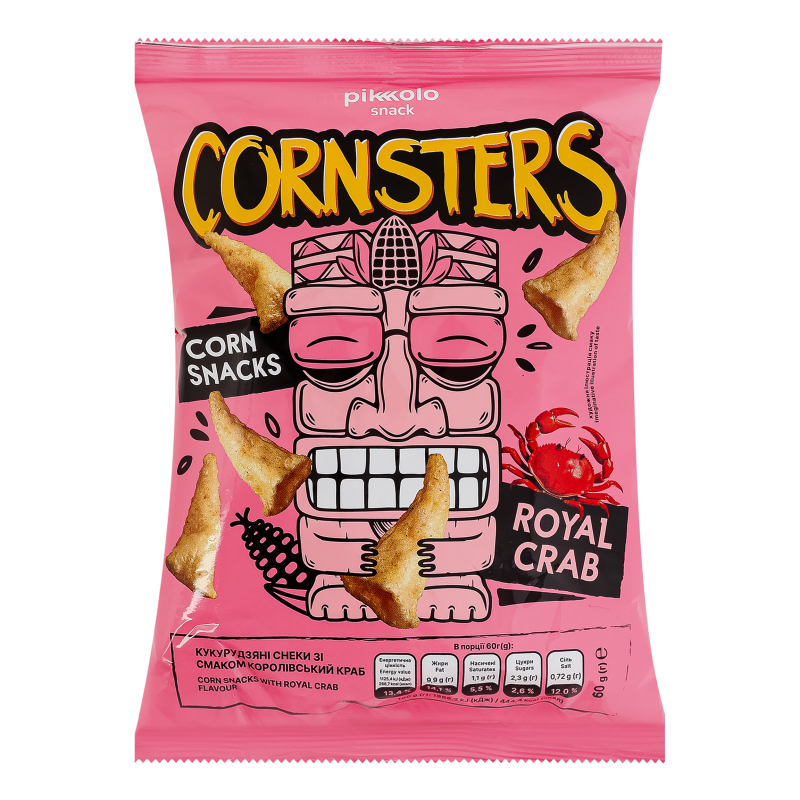 Снек Pikolo 60г CORNSTERS Королівський к