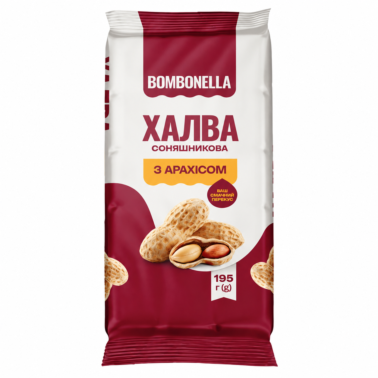 Халва Bombonella 195г З арахісом