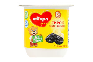 Сирок Milupa 3,1% 90г Банан-Чорнослив ст