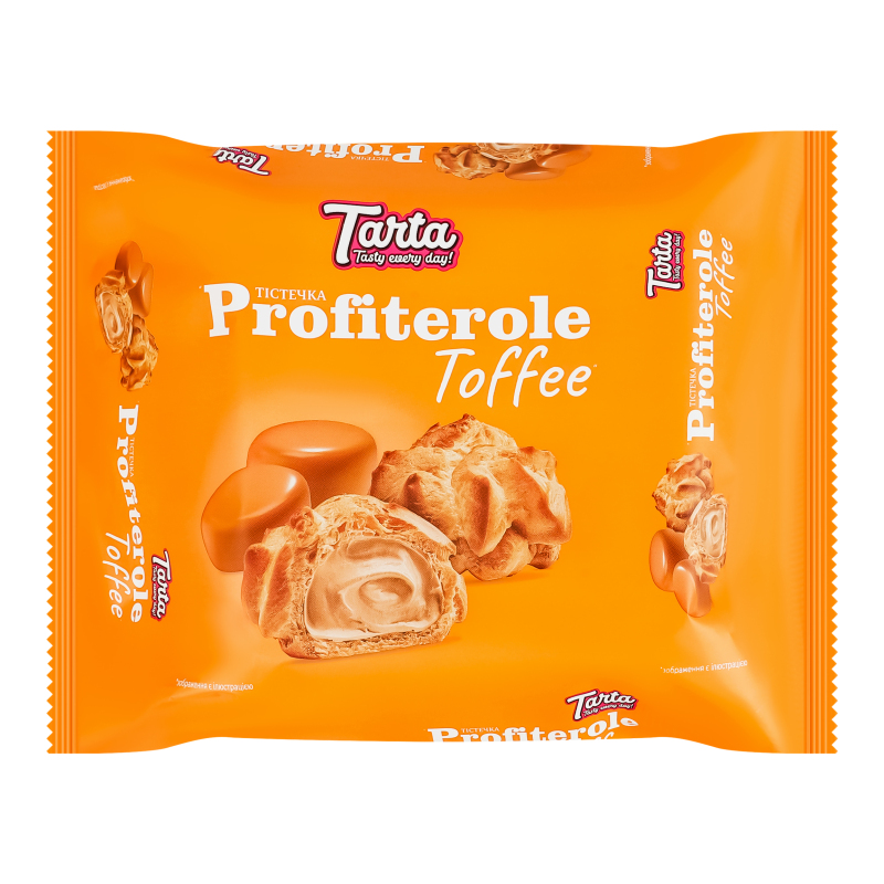 Тістечко Tarta 180г Profiterole Toffee