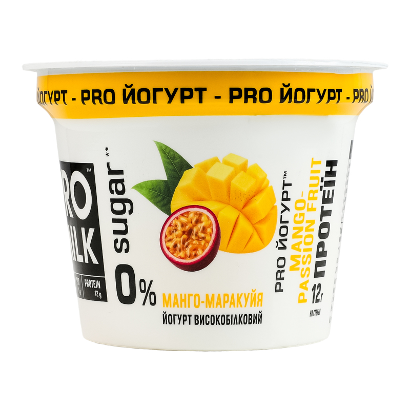 Йогурт Pro Milk 3%200гМанго-Маракуя прот