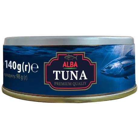 Консерва Alba Food 140г Тунець Premiumво