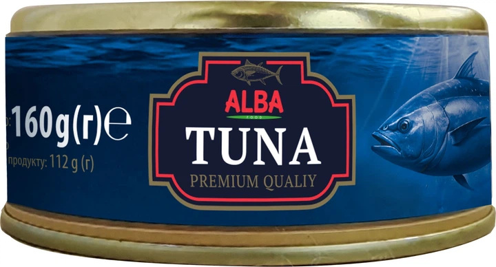 Консерва Alba Food 160г Тунець Premiumво