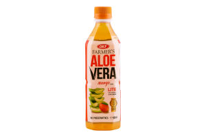 Напій OKF Farmers 500мл Aloe Vera Maнгo
