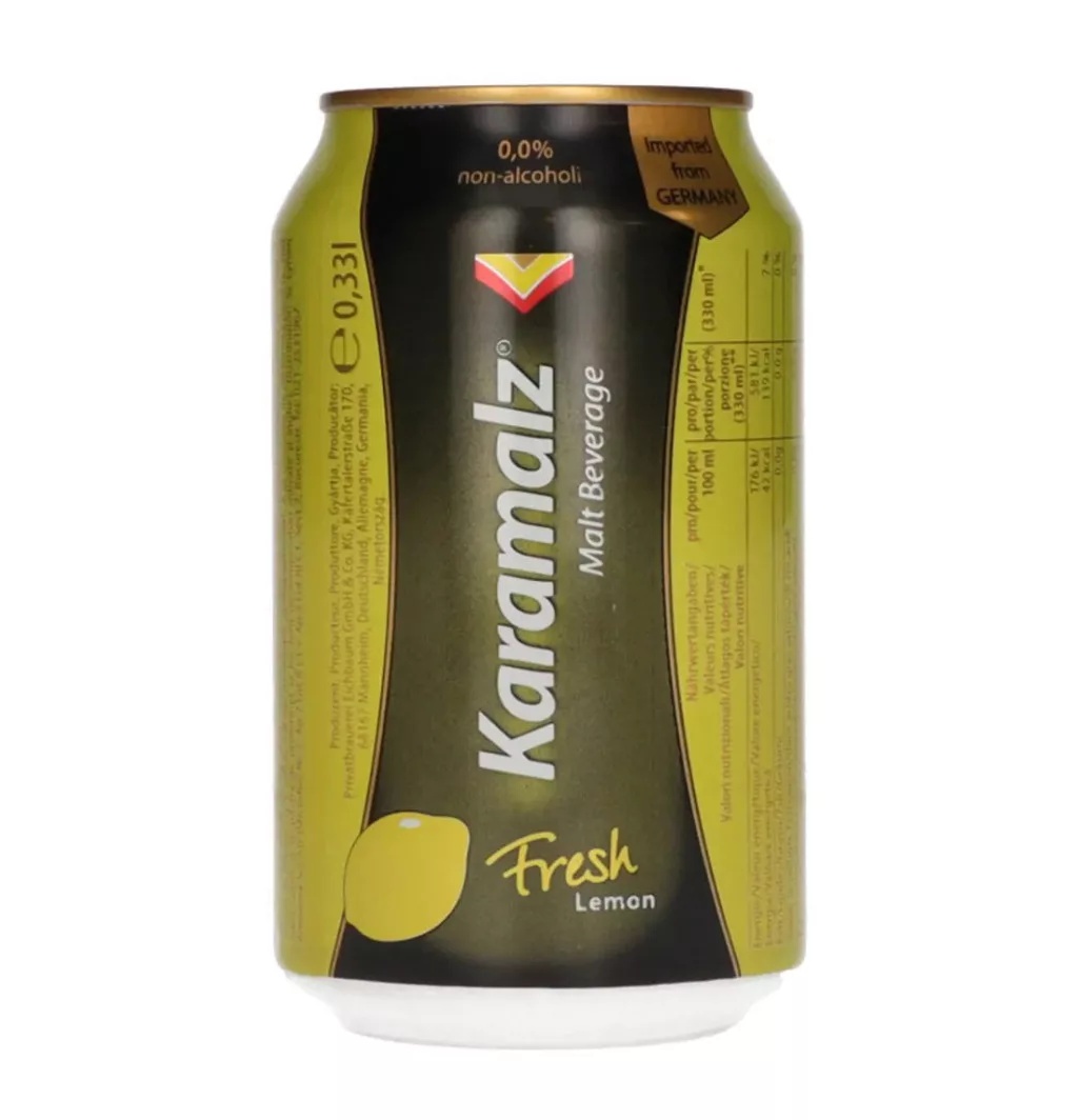Напій cолодовий Karamalz 0,33лFreshLemon