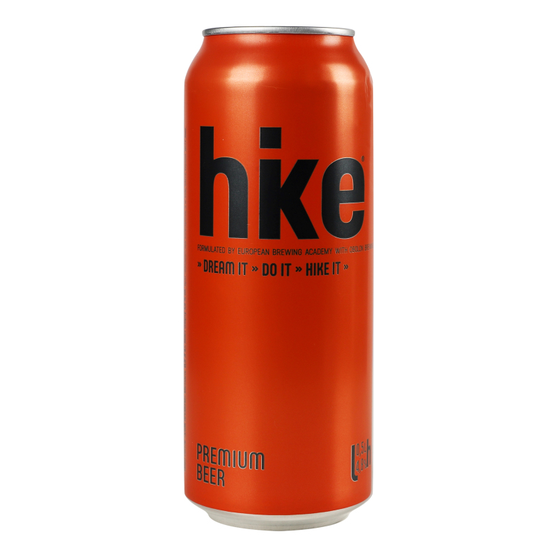 Пиво Hike 0,5л Преміум 4,8% ж/б