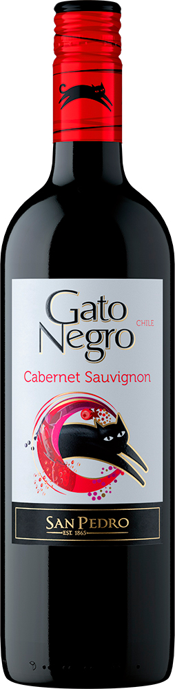 Вино Gato Negro 0,75л Каберне-Сові чс13%