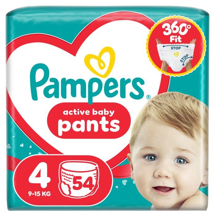 Підгузник-трусикиPampers54штPantsMax9-15