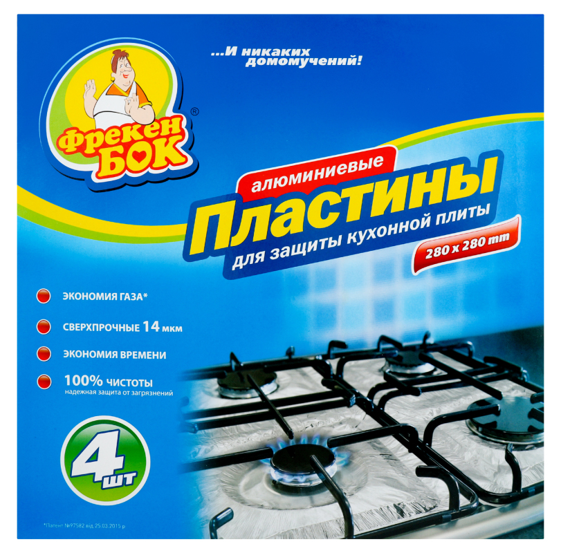 Пластини Фрекен Бок 4шт Захист плити