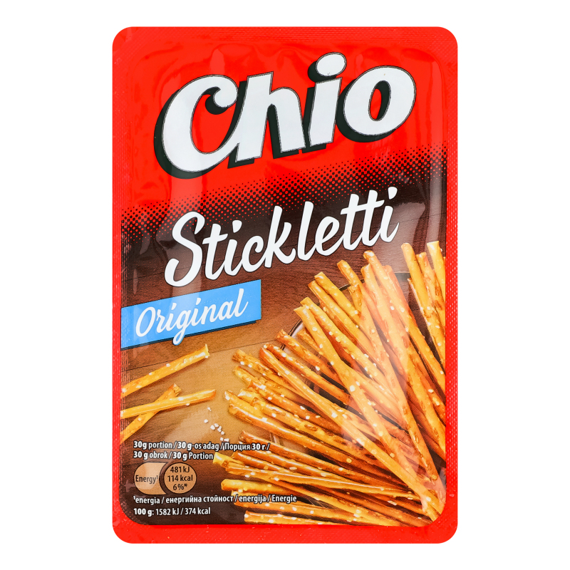 Соломка Chio 125г Stickletti солона