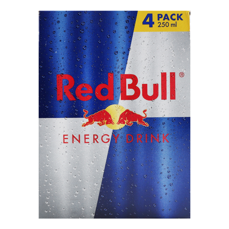 Напій Red Bull 0,25л*4шт