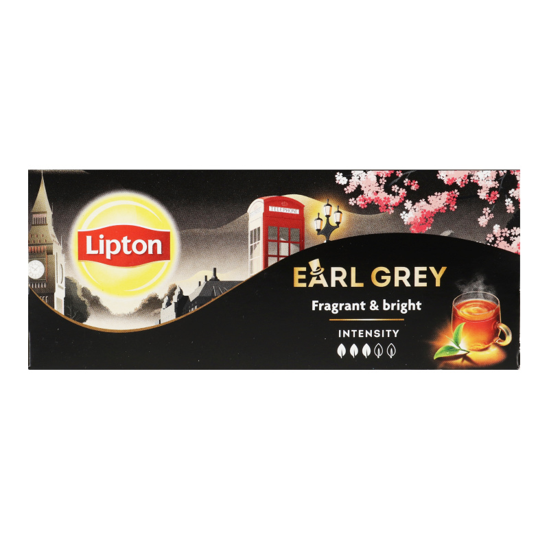 Чай Lipton 25шт*1,5г чорн Ерл Грей