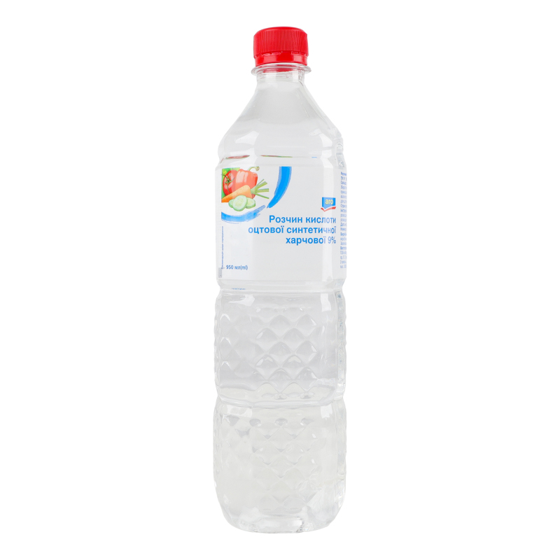 Розчин оцт кисл Капелька 1л Столовий 9%