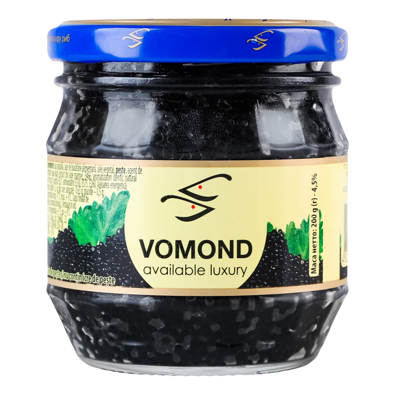 Ікра Вомонд 200гАнтал лососева чорна зер