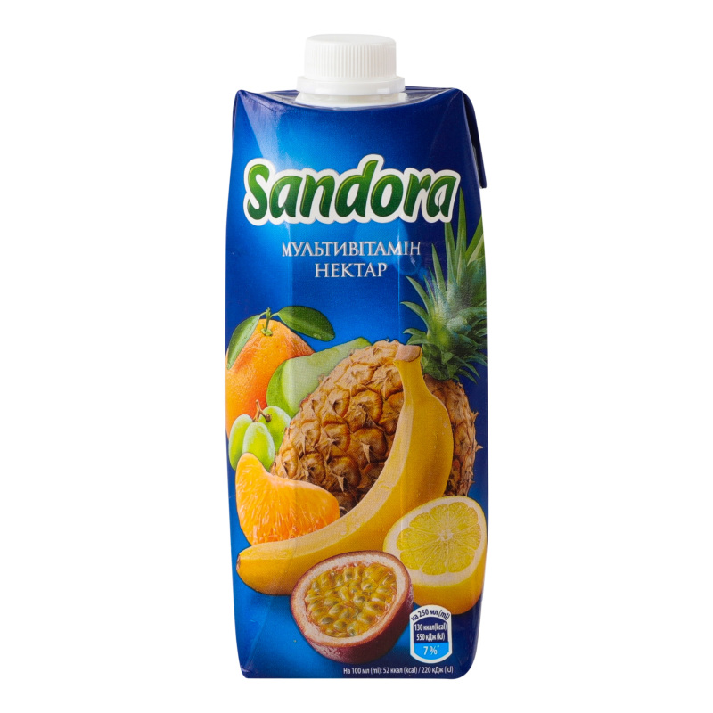 Нектар Sandora 0,5л Мультивітамін