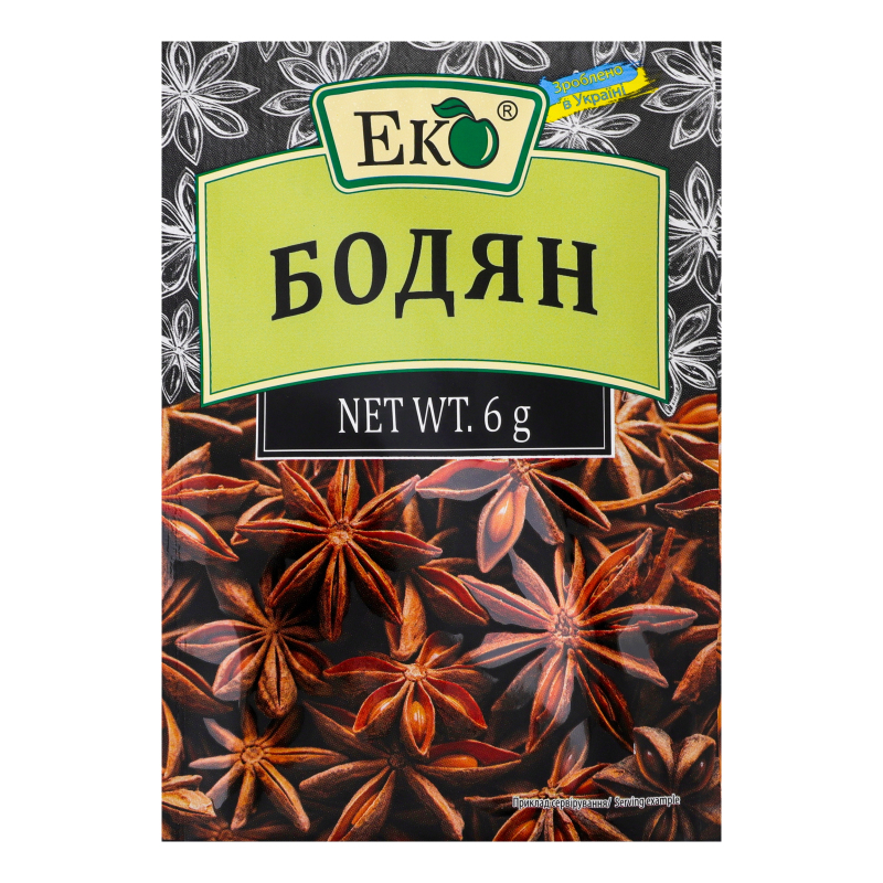 Приправа Еко 6г Бодян