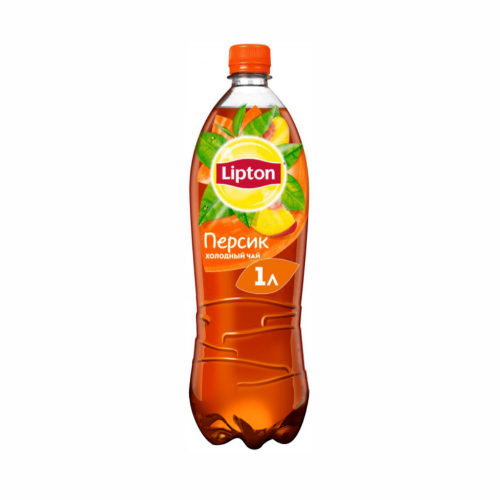 Чай холодний Lipton 1л чорний персик