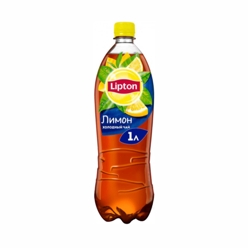 Чай холодний Lipton 1л чорний лимон