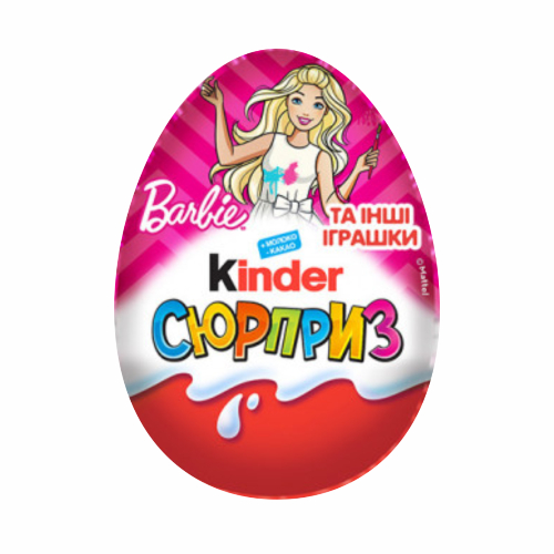 Шоколадне яйце KinderSurprise Т1х36 дівч