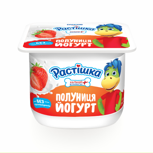 Йогурт Растішка 2% 115г полуниця