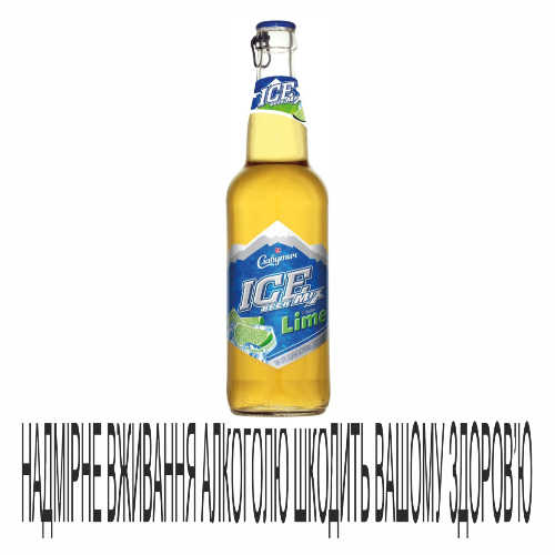 Пиво Славутич 0,5лАйс мікс смак лайм3,5%