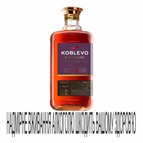 Коньяк Коблево 0,5л 5* орд 40%