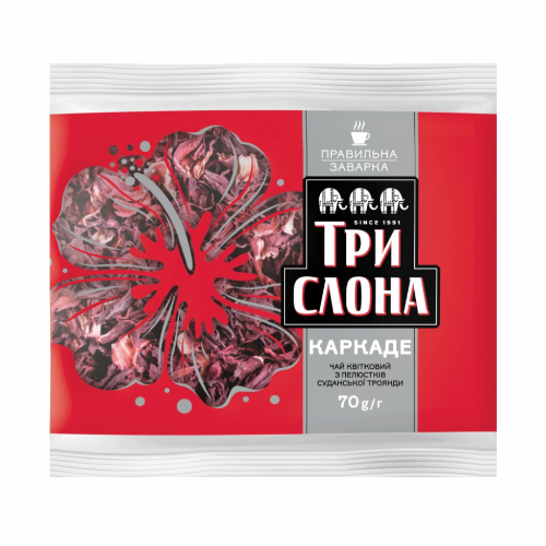 Чай Три Слони 70г Каркаде м/у