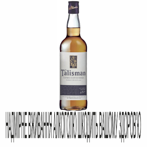 Віскі J&W 0,7л Talisman Scotch 40%