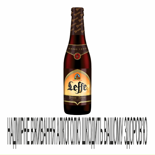 Пиво Leffe 0,33л Брун Бельгія 6,5%
