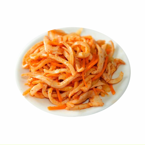 Салат з кальмаром по-корейськи ваг
