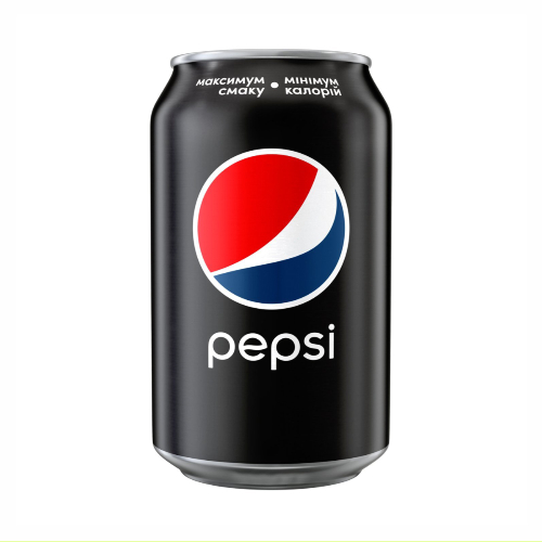 Напій Pepsi 0,33л Black ж/б