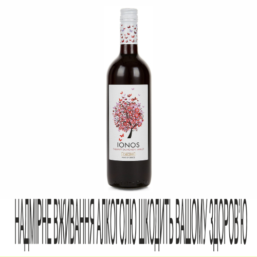 Вино Cavino 0,75л Ionos ч сух 12%