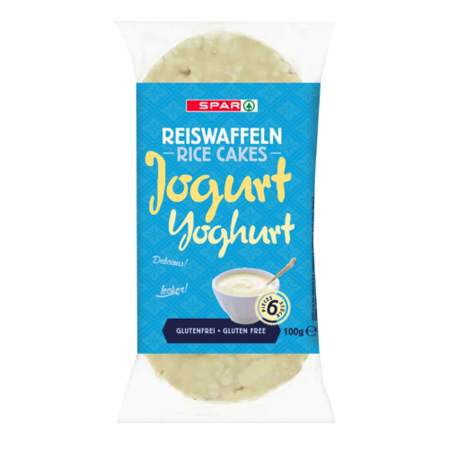 Хлібці SPAR 105г рисові з йогуртом