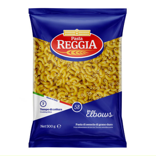 Макарони Reggia 500г Elbows №58