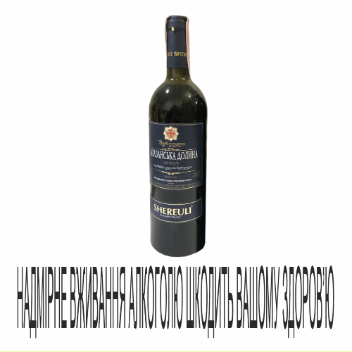 Вино Шереулі 0,75л Алаз долин ч н/сол12%