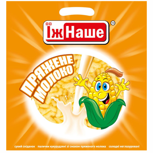 Палички кукуруд Їж Наше 175г Пряж молоко
