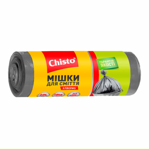 Мішки Chisto д/сміття 60лх30шт міцні