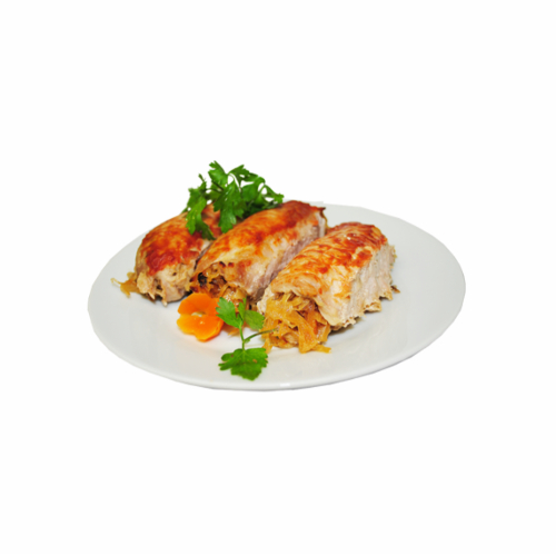 Крученики Курячі з грибами