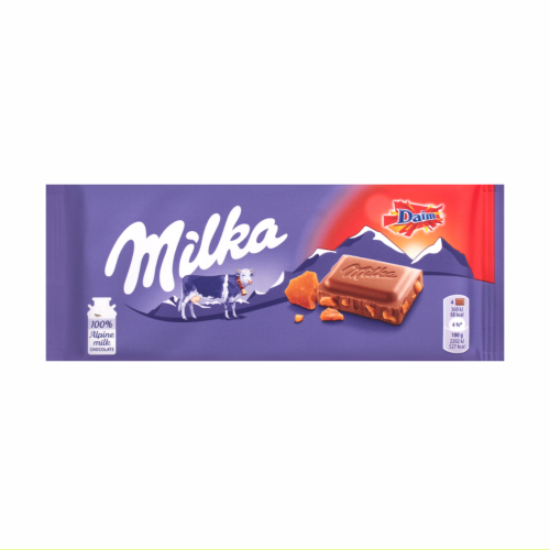 Шоколад Milka 100г Мигдаль-карамель