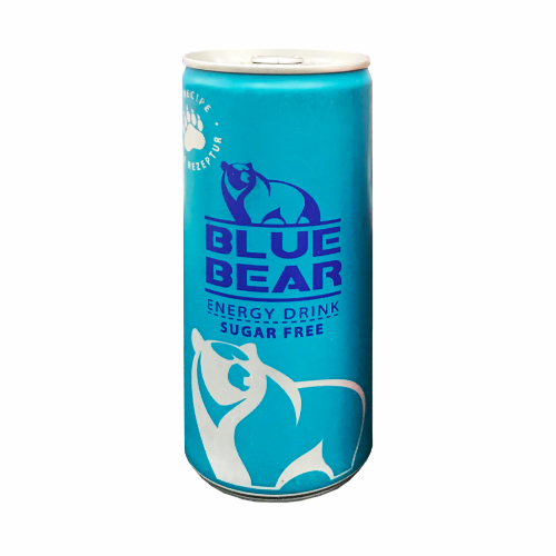 Напій SPAR 250мл Енергет Blue Bear б/цук