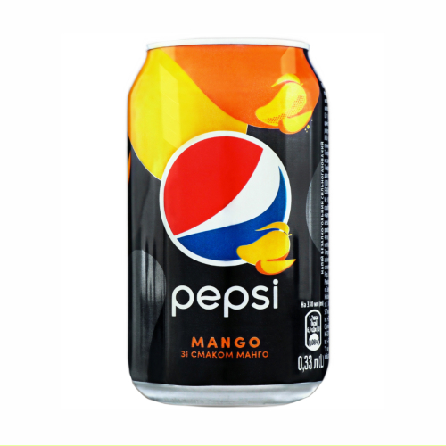 Напій Pepsi 0,33л Манго ж/б