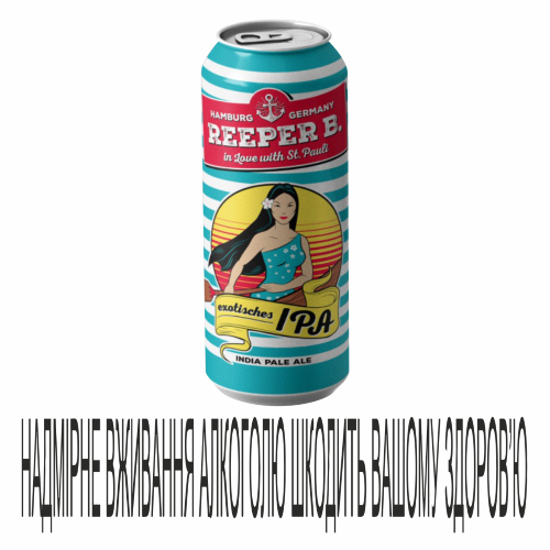 Пиво Reeper 0,5л Ipa 5%