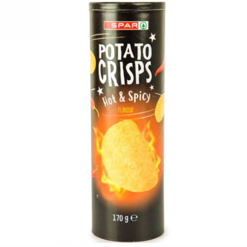 Чіпси SPAR 170г Hot and Spicy