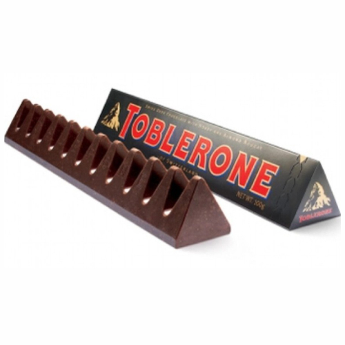 Шоколад TOBLERONE 100г Чорн мед-мигд нуг
